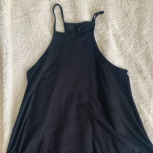 Simple black tank top